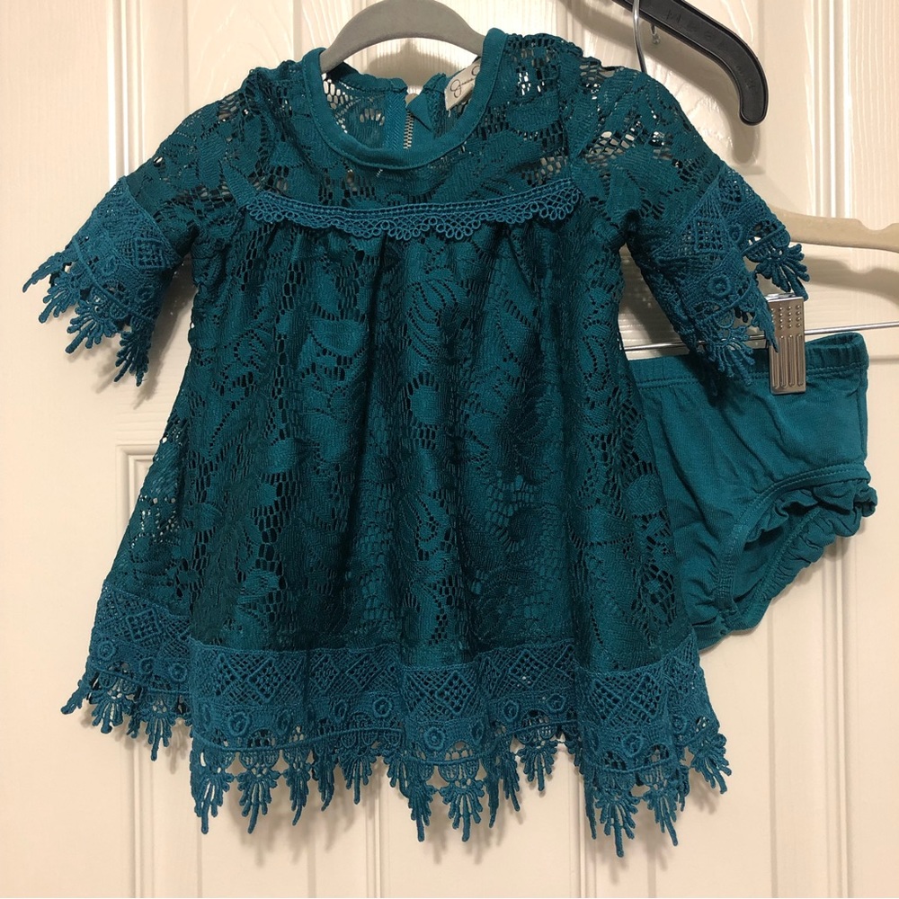 Jessica Simpson 3-6 months Dress with bloomers